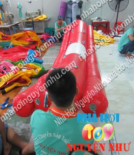 Đồ chơi bơm hơi - Bập bênh đơn bơm hơi dưới nước 001a